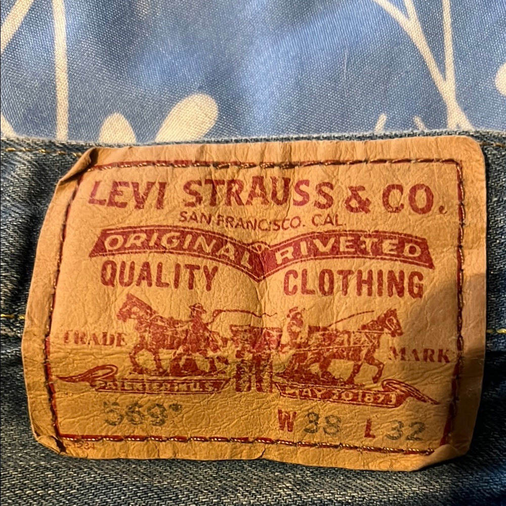 Levi's Blue Jeans with Original Riveted Quality